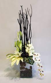 Unique Sympathy Flower Arrangements Modern Sympathy Arrangement With Tropical Flower Arrangements Contemporary Flower Arrangements Modern Flower Arrangements