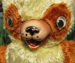Vintage Orange Rubber Nose Panda Teddy Bear Allied Toys Of Distinction Funny Cute Weird Stuffed Animal Googly Eyes Cir Panda Teddy Bear Old Teddy Bears Teddy