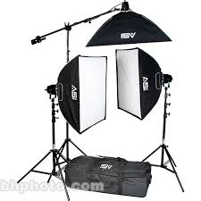 Smith Victor K71 3 Light 2600 Watt Professional Studio 401412