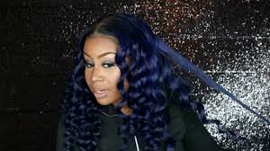 Streaks of color in the hair are ok; Midnight Blue Hair Weave Off 72 Buy