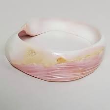 How to clean conch shell bangles. Fashion Jewelry Jewelry Carved Pink Conch Shell Bangle Bracelet Poshmark