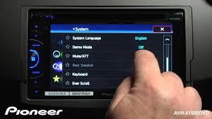 User manual (english, français, español). How To Avh X1500dvd System Settings Youtube