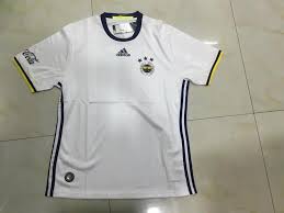 Bence bu logo fenerbahçe'nin gerçek formasından daha iyi, çünkü fenerbahçe'nin gerçek logosu kaba. Fenerbahce Away White Soccer Jersey 16 17 Fenerbahce Footabll Shirt Sale Bestway4you Net