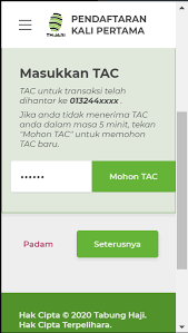 Semakan daftar tawaran haji 2021 thcc online. Cara Cepat Daftar Haji Dengan Akaun Thijari