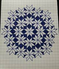 Genauso funktioniert das zeichnen auf karopapier. Notizbuchdesign Notizbuchdesign Malen Und Zeichnen Papierzeichnung Muster Malen