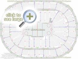 consol energy center seat row numbers detailed seating