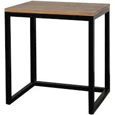 Free shipping on orders of $35+ and save 5% every day with your target redcard. Wood Top Accent Table With Metal Base Medium At Home