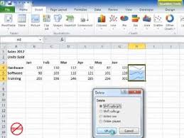 excel sparklines mini charts