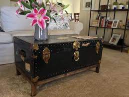 Pottery barn trunk coffee table. Treasure Chest Style Coffee Table Collection Diy Coffee Table From Antique Steamer T Antique Steamer Trunk Rustic Trunk Coffee Table Steamer Trunk Coffee Table