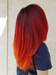 In Love With My New Hair R Fancyfollicles Sunset Hair Sunset Hair Color Long Hair Color