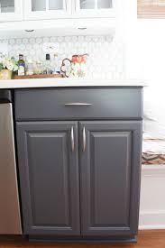 gray and white kitchen