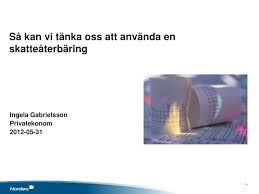 Att investera sin skatteåterbäring på börsen har historiskt varit en bra idé för att få ut maximal avkastning. Ppt Sa Kan Vi Tanka Oss Att Anvanda En Skatteaterbaring Powerpoint Presentation Id 2780443