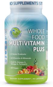 Probiotics brands at whole foods. Amazon Com Supplements Studio Daily Vegan Whole Food Multivitamin Plus For Men Women With Iron Organic Fruits And Vegetables B Complex Probiotics Enzymes Coq10 Omegas Turmeric All Natural Non Gmo Health Personal Care