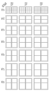 5/8 and 9/16 are often used interchangeably in the how to measure visible glass. Double Hung Windows Made In The Usa By Precision Millworks