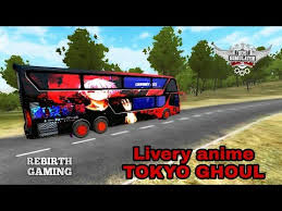 Anda dapat menggunakannya sebagai templat untuk mendesain bus di game simulator bus indonesia ini sehingga bus yang dimiliki memiliki tampilan yang lebih menarik. Livery Anime Tokyo Ghoul Bussid Youtube