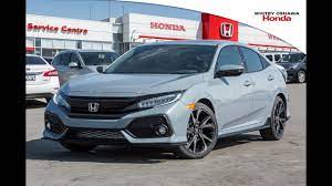 Maybe you would like to learn more about one of these? 2019 Honda Civic Hatchback Sport Touring Sonic Grey Pearl Whitby Oshawa Honda Stock K0517 Youtube