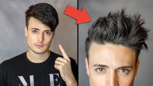 However, what makes the short wavy cut a truly ideal choice for any man, is the ability to customize it. Mens Straight To Wavy Hair Tutorial Mens Hairstyling Tutorial 2018 Youtube