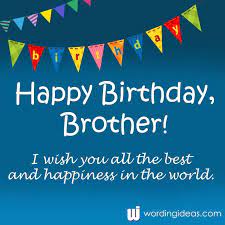 Happy Birthday Brother 30 Birthday Wishes For Your Brother 30th Birthday Wishes Wish You Happy Birthday Free Happy Birthday Cards