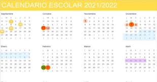Calendario escolar para centros universitarios. El Calendario Escolar En Almeria Para El Ano 2021 2022 Asi Caen Los Dias Festivos Y Puentes
