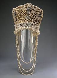 Kokoshnik accessory for a fancy Court ball dress of Princess Elena ...