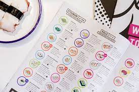 Yo Sushi Identity Designed Menu Design Inspiration Sushi Menu Menu Layout