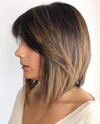 You can't go wrong bangs; 18 Long Angled Bob Haircuts Trending Now For 2021