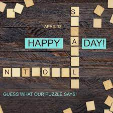 Did You Know It S National Scrabble Day Today Mamas Playing Word Games Like Scrabble And Crossword Puzzles Can Offe Day Love Your Life How To Relieve Stress