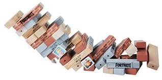 But if the tower falls as they climb. Amazon Com Hasbro Gaming Jenga Fortnite Edition Game Wooden Block Stacking Tower Game For Fortnite Fans Ages 8 And Up Toys Games