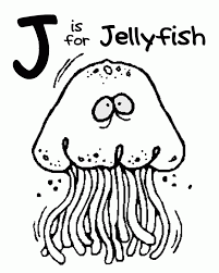 Here is a very simple and plain jellyfish coloring page. Jellyfish Coloring Pages For Kids Coloring Home
