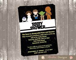 Star Wars Baby Shower Invitation Digital File Star Wars Baby Shower Baby Shower Invitations Design Star Wars Baby