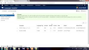 اعداد وتحميل وتنصيب اللغة العربية على نظام جوملا Joomla3x Youtube