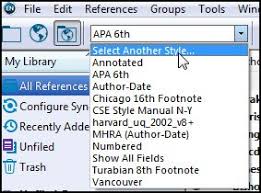 The benefit of this method is that you can later modify the style or find and replace the style with a different style. Format Your Citations Endnote Guides At University Of The Sunshine Coast