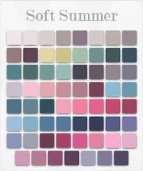 Necerne Soft Summer Color Palette Soft Autumn Palette Soft Summer Colors
