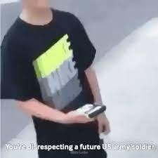 Youre Disrespecting A Future Us Army Soldier Gifs Get The Best Gif On Giphy