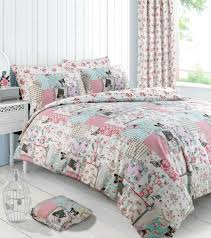 Whether it's 100% egyptian cotton bed linen or a complete king size duvet cover set, we can deliver bedding directly to your door at great low prices so you can enjoy luxury for less. Floral Patchwork Boutique Pink Duvet Cover Bedding Set Comforter Set Curtains China Bedding Set And Bed Sheet Price Made In China Com