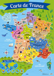 ► since 2003 an original inside guide to france discover france with the experts, writers with an intimate knowledge of. Mes Posters D Ecole Carte De France Des 7 Ans Amazon De Mattia Cerato Fremdsprachige Bucher