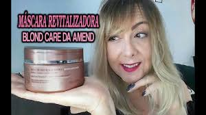 💗MÁSCARA REVITALIZADORA AMEND LINHA LUXE CREATION BLOND CARE
