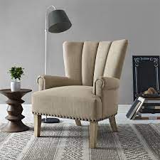 Rolled Beige Armchair Blue Accent Chairs Accent Chairs Living Room Chairs
