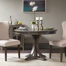 Our sets boast wonderful dark and light wood finishes as well as dazzling coats of white or black. Helena 44 Wide Chardon Gray Wood Round Dining Table 88m99 Lamps Plus