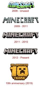 Minecraft for windows 10 (bedrock edition) windows 10, vr headsets. Minecraft Logo And The History Of The Business Logomyway