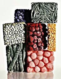 Fruits Et Legumes Congeles Frozen Fruits And Vegetables Design Culinaire Produits Congeles Photographie Couleur