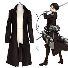 Bluedream anime store has all kinds of anime dr. Nsoking Attack On Titan Shingeki No Kyojin Trench Coat Costume S Black Cosplay Costumes For Men Cosplay Costumes Attack On Titan
