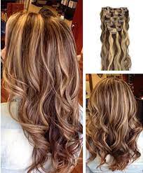 Hair Color Highlight Ideas Long Blonde Highlighted Hair Extensions Long Blonde Hair Color Hair Styles Clip In Hair Extensions Hair Color Blonde Highlights