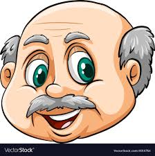 A Bald Old Man On A White Background Download A Free Preview Or High Quality Adobe Illustrator Ai Eps Pdf And High Bald Man Family Drawing Cartoon Drawings