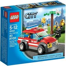 Lego City Pickup Caravan 60182 Building Kit 344 Pieces Lego City 60001 City Fire Chief Car 80 Pcs Pzs New Sealed Set In The Box Lego