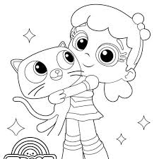 Cat Bartleby From True And The Rainbow Kingdom Coloring Pages Free Printable Coloring P Coloring Pages Printable Coloring Pages Free Printable Coloring Pages
