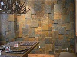 Acabado En Piedra Para Sala Recamara O Comedor Revestimiento De Piedra Muros Pared De Piedra