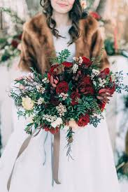 Other common wedding varieties include privet berries, hypericum berries, snowberries, and viburnum berries, all of which tend to be available throughout the year. Red White And Green Wedding Bouquet Novocom Top