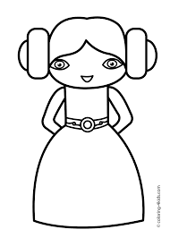 You can now print this beautiful lego princess leia coloring page or color online for free. Princess Leia Coloring Page Coloring Home