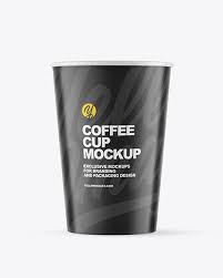 Coffee Cup W Holder Mockup In Cup Bowl Mockups On Yellow Images Object Mockups